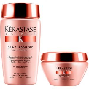 Kérastase Discipline Bain Fluidealiste 250 Ml And Maskeratine 200 Ml