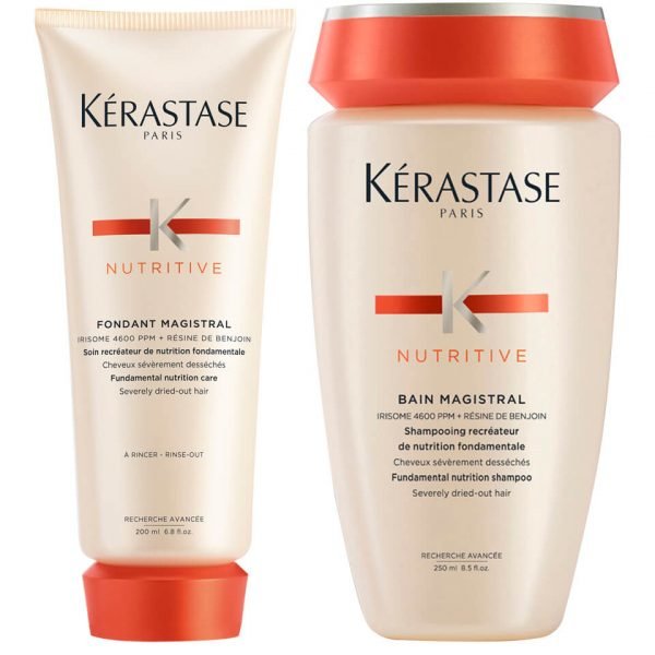 Kérastase Nutritive Fondant Magistral 200 Ml & Nutritive Bain Magistral 250 Ml