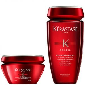 Kérastase Soleil Bain 250 Ml And Masque Uv Defense 200 Ml Duo