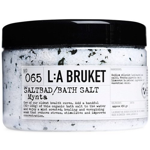 L:A Bruket Bath Salt Mynta