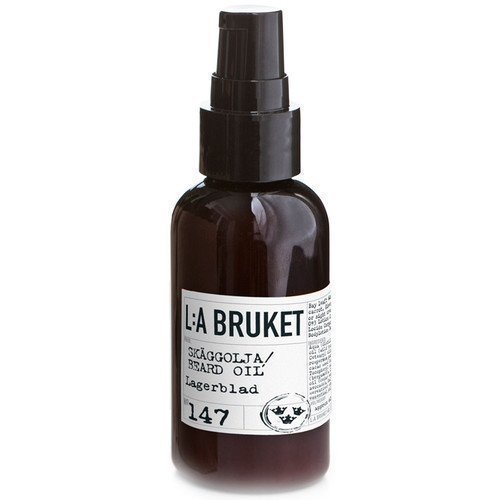 L:A Bruket Beard Oil Lagerblad