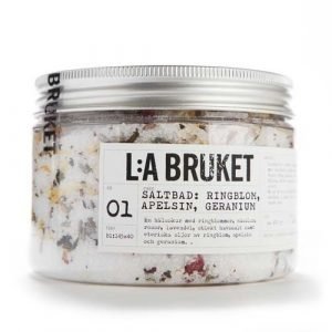 L:A Bruket Nr.01 Kylpysuola Kehäkukka/Apelsiini/Geraniumi 450 g