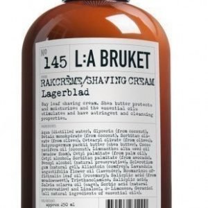 L:A Bruket Nr.145 Shaving Cream Laakerinlehti