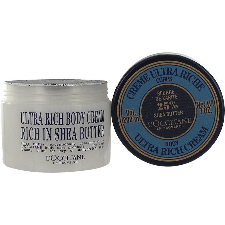 L'Occitane Shea Butter Ultra Rich Body Cream 200ml