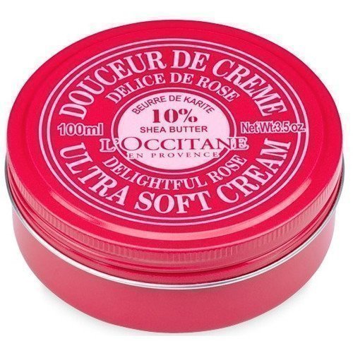 L'Occitane Shea Butter Ultra Soft Cream Delightful Rose