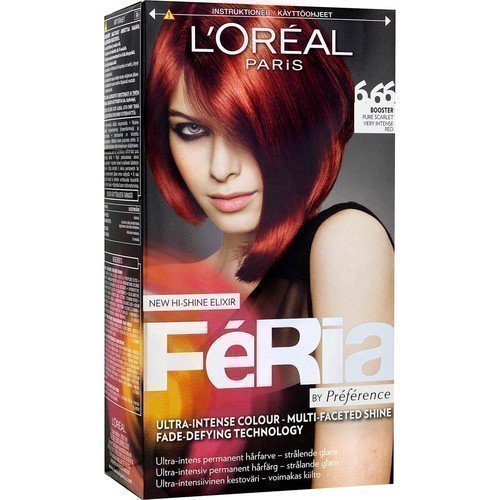 L'Oréal Paris Féria by Préférence 6.66 Booster Pure Scarlet Very Intense Red