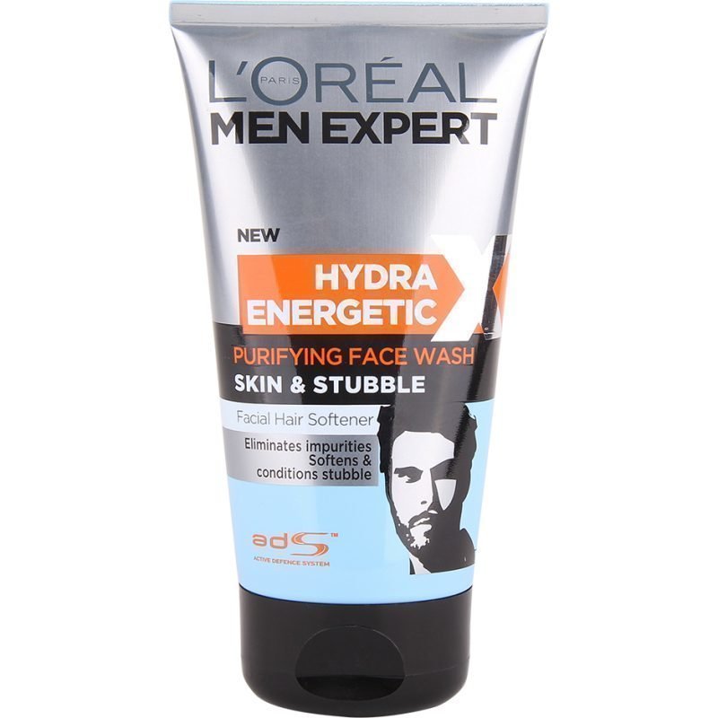 L'Oréal Paris Men Expert Hydra Energetic Purifying Face Wash Skin & Stubble 150ml