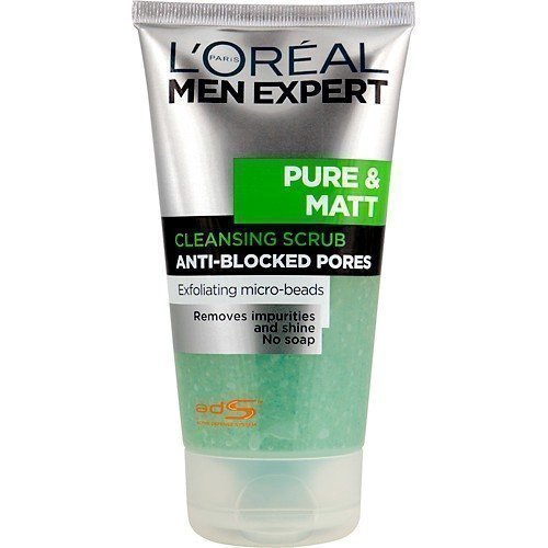 L'Oréal Paris Men Expert Pure & Matt Cleansing Scrub Anti-Blocked Pores