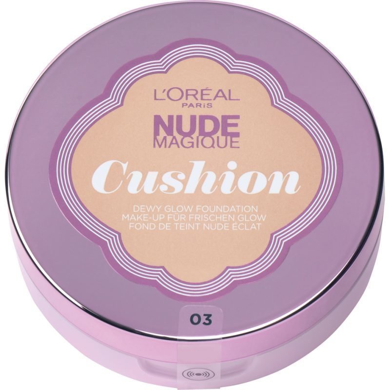 L'Oréal Paris Nude Magique Cushion Foundation 3 Vanilla 14g