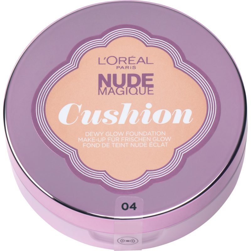 L'Oréal Paris Nude Magique Cushion Foundation 4 Rose Vanilla 14g