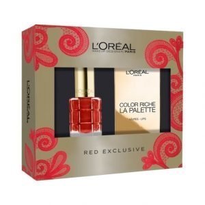 L'Oréal Paris Red Exclusive Xmas Box Lahjapakkaus