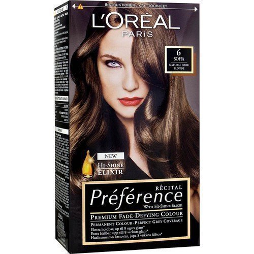 L'Oréal Paris Récital Préférence 6 Sofia Natural Dark Blonde