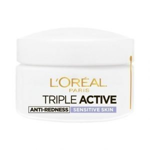 L'Oréal Paris Triple Active Sensitive Päivävoide Herkälle Iholle 50 ml