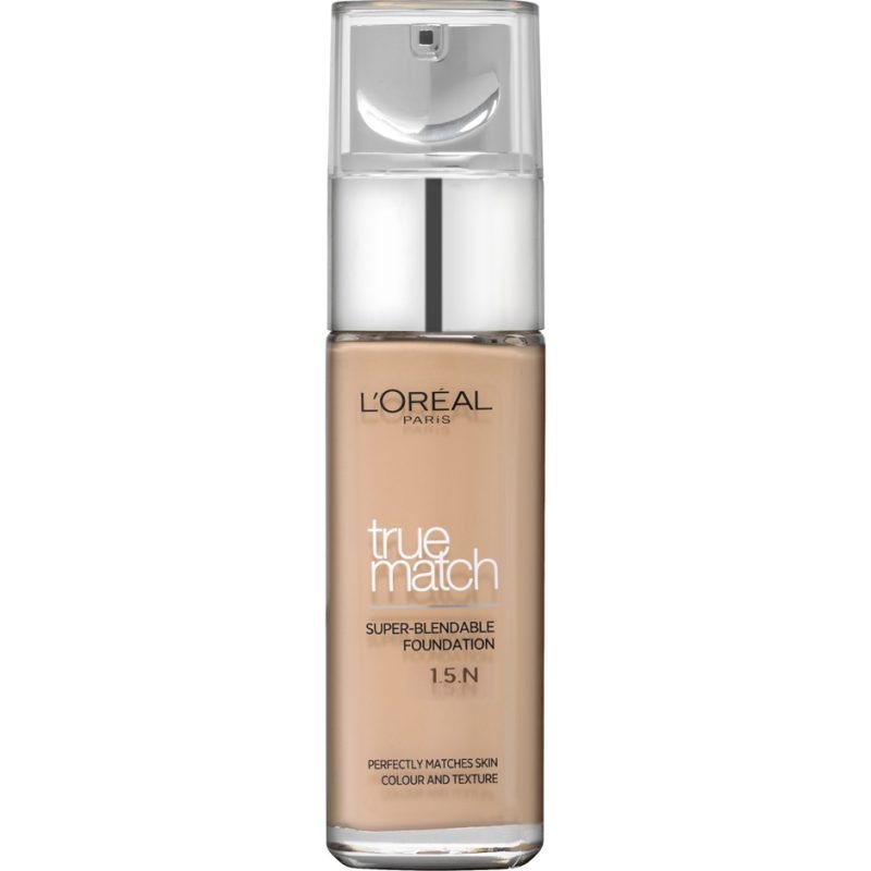 L'Oréal Paris True Match Super-Blendable Foundation 1.5N Linen 30ml