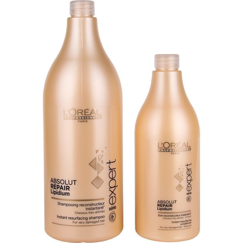 L'Oréal Professionnel Absolut Repair Lipidium Duo Shampoo 1500ml Conditioner 750ml