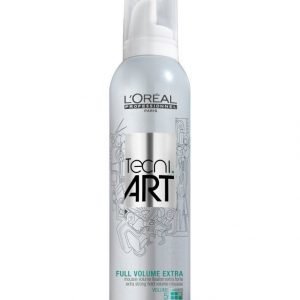 L'Oréal Professionnel Tecniar Full Volume Extra Strong Muotovaahto 250 ml