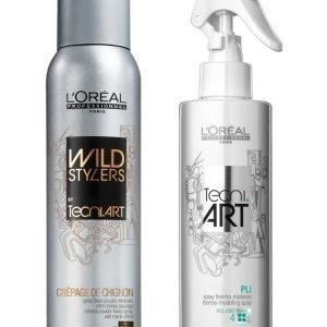 L'Oréal Professionnel Tecniar Tecni.Art Xxl Volume Kit Muotoilutuotepakkaus 200 ml + 190 ml