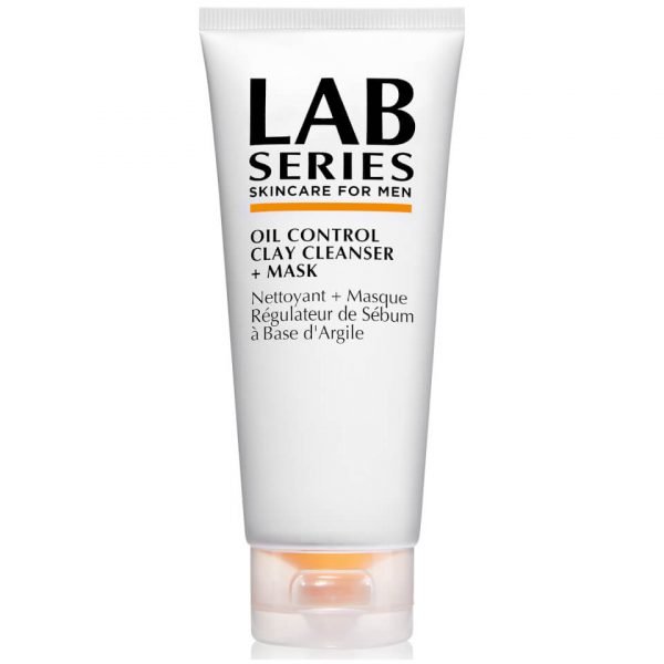 Lab Series Skincare For Men Oil Control Clay Cleanser And Mask 100 Ml