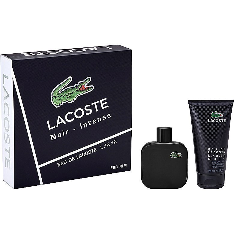 Lacoste Eau De Lacoste Noir EdT 100ml Shower Gel 150ml