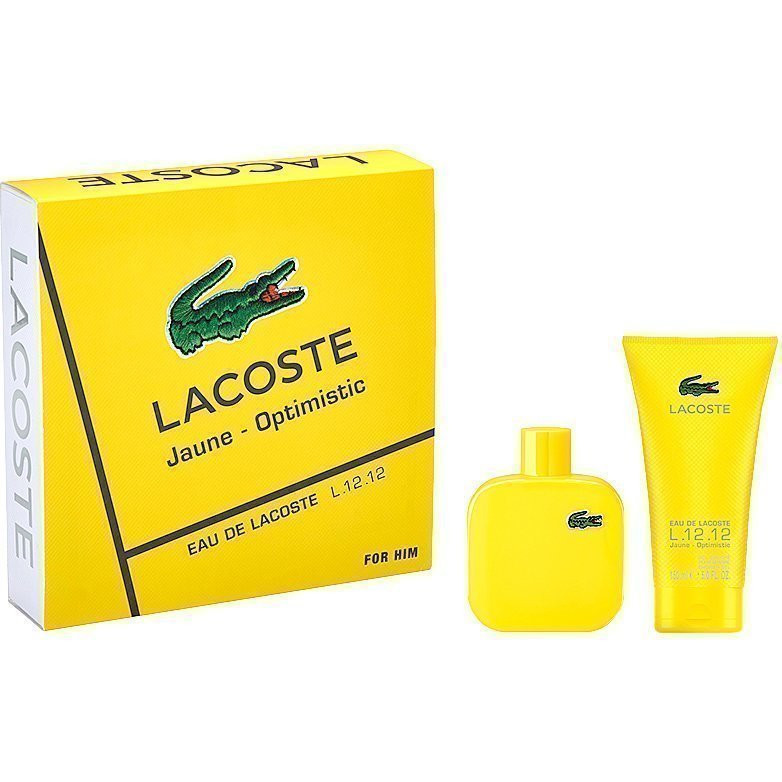 Lacoste Jaune EdT 100ml Shower Gel 150ml