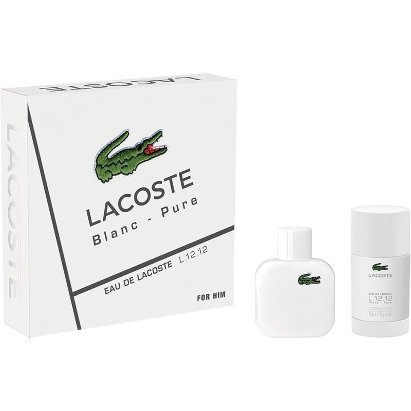 Lacoste L.12.12 Blanc EdT 50ml Deodorant 75ml