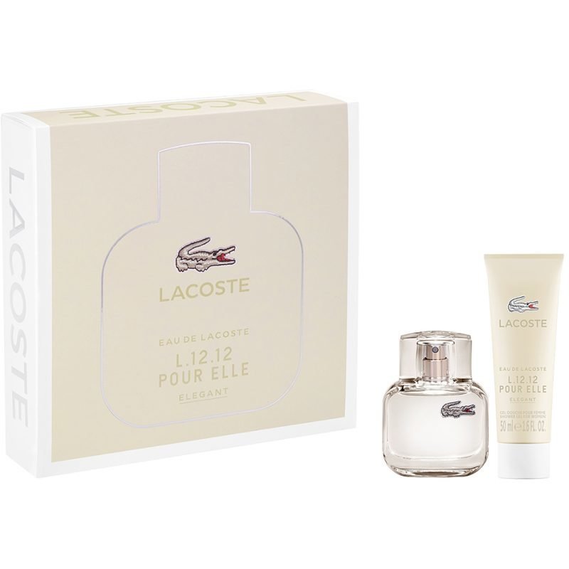 Lacoste L.12.12 Elle Elegant EdT 30ml Shower Gel 50ml