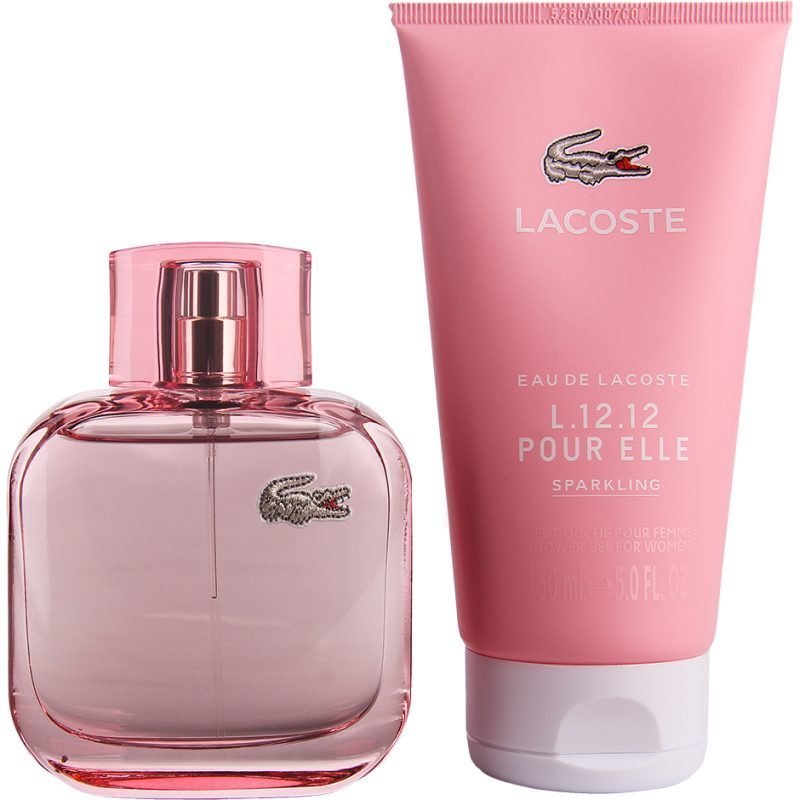 Lacoste L.12.12 Elle Sparkling Duo EdT 90ml Shower Gel 150ml