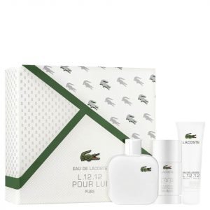 Lacoste L.12.12 Male Blanc Gift Set Eau De Toilette 100 Ml + Deodorant Stick 75 Ml + Sg 50 Ml