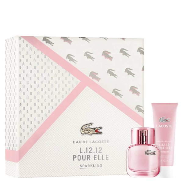 Lacoste L.12.12 Pour Elle Sparkling Gift Set Eau De Toilette 30 Ml + Sg 50 Ml