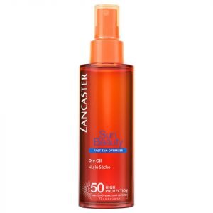 Lancaster Sun Beauty Dry Oil Fast Tan Optimiser Body Spf50 150 Ml