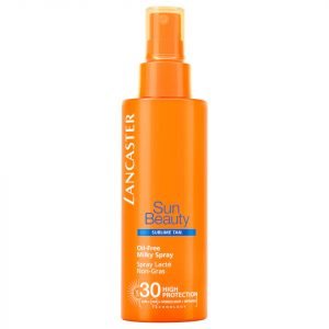 Lancaster Sun Beauty Oil Free Milky Spray Spf30 150 Ml