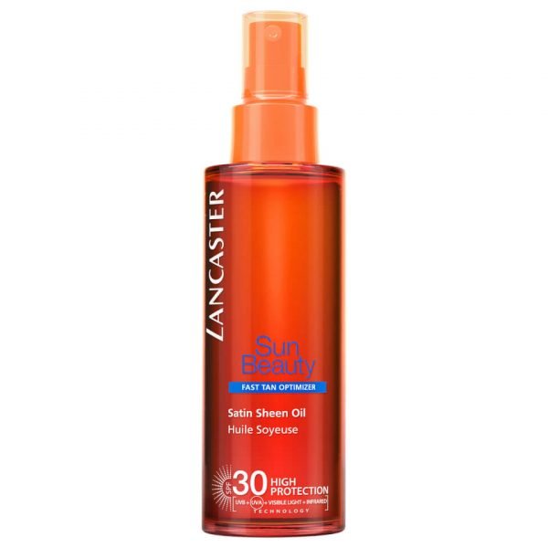 Lancaster Sun Beauty Satin Sheen Oil Fast Tan Optimiser Body Spf30 150 Ml
