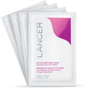 Lancer Skincare Lift & Plump Sheet Mask 4 Pack