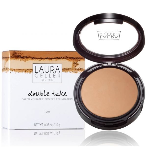 Laura Geller Double Take Baked Versatile Powder Foundation Various Shades Tan