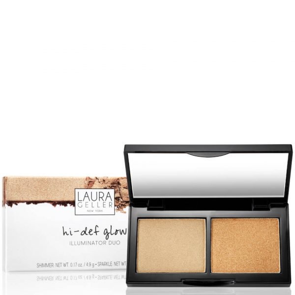 Laura Geller Hi-Def Glow Illuminator Duo Heart Of Gold 8.4 G