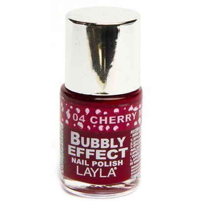 Layla Nail Polish Bubbly Effect 04 Cherry Muffin