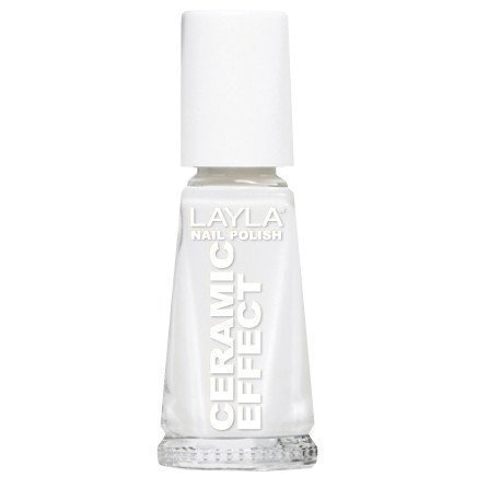 Layla Nail Polish Ceramic Effect 01 Soft White