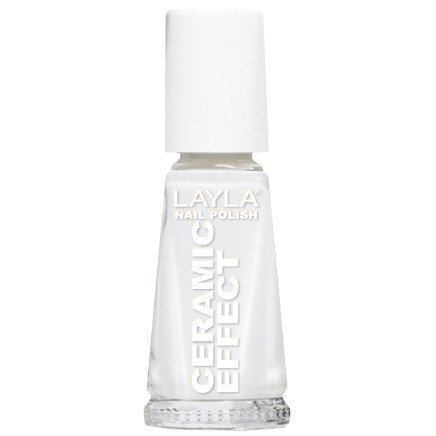 Layla Nail Polish Ceramic Effect 01 Soft White