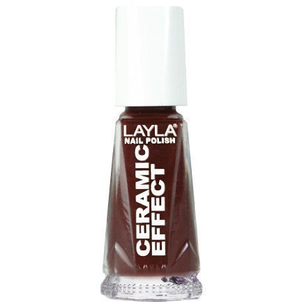 Layla Nail Polish Ceramic Effect 08 Torrid Red