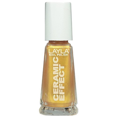 Layla Nail Polish Ceramic Effect 75 Gold Finger