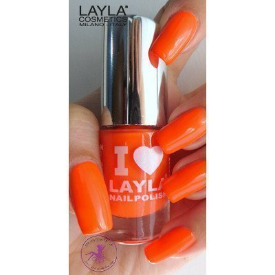 Layla Nail Polish I Love Layla 07 Orange Fluo