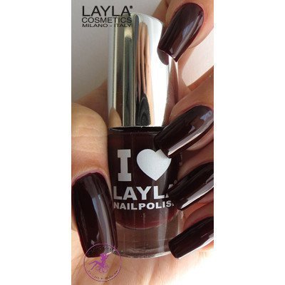 Layla Nail Polish I Love Layla 24 Red Noir