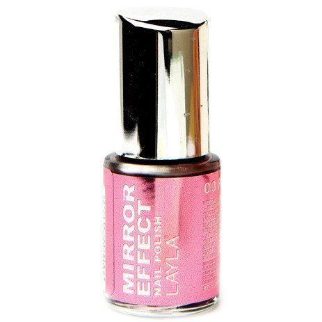 Layla Nail Polish Mirror Effect 03 Pink Iron