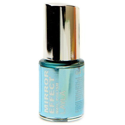 Layla Nail Polish Mirror Effect 04 Titanium Sky