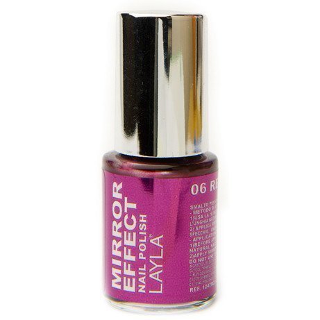 Layla Nail Polish Mirror Effect 06 Red Hot