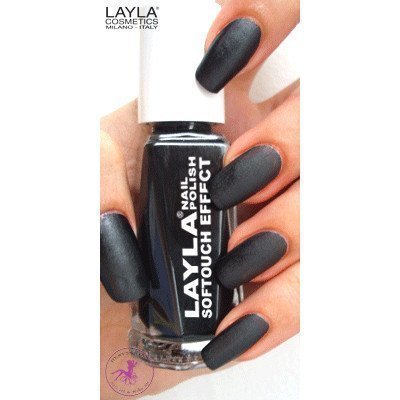 Layla Nail Polish Softouch Effect 12 Noir Touch