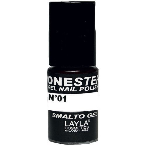 Layla One Step Gel Nail Polish 01 100% White