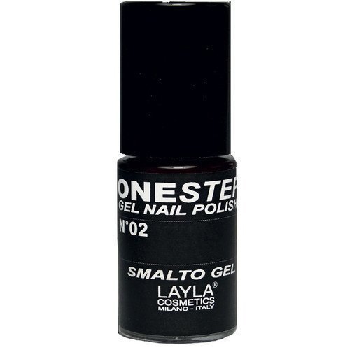 Layla One Step Gel Nail Polish 02 100% Black