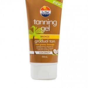 Le Tan Coconut Tanning Gel Itsestäänruskettavageeli Bronze