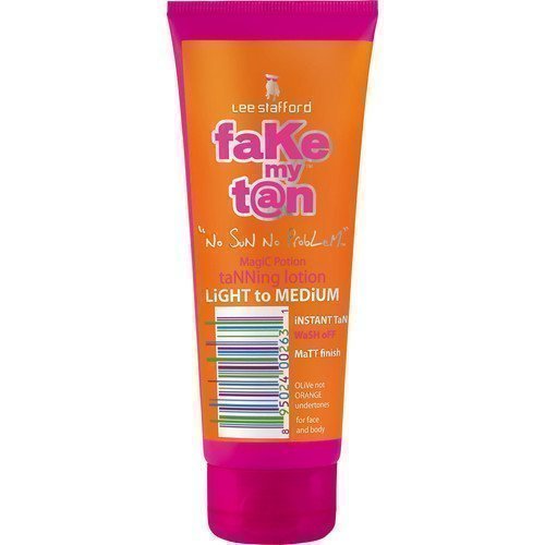 Lee Stafford Fake my Tan Tanning Lotion Matt Finish Dark